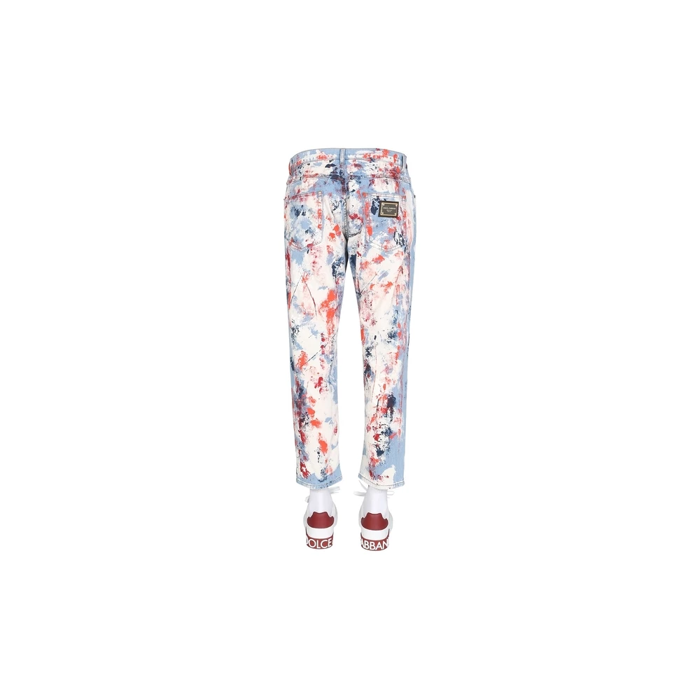 Dolce & Gabbana Loose Fit Jeans Blue 4 Dolce & Gabbana Loose Fit Jeans Blue - Image 2