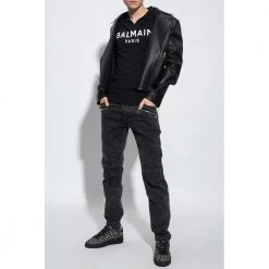 Balmain Jeans With Logo Gray 10 Balmain Jeans With Logo Gray -miinto nettbutikk unnamed file 1106