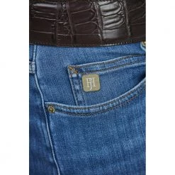 Blå Hansen & Jacob Hansen & Jacob 5-Pkt Cape Town Silk Tutouch Denim Jeans Blue -miinto nettbutikk unnamed file 1810