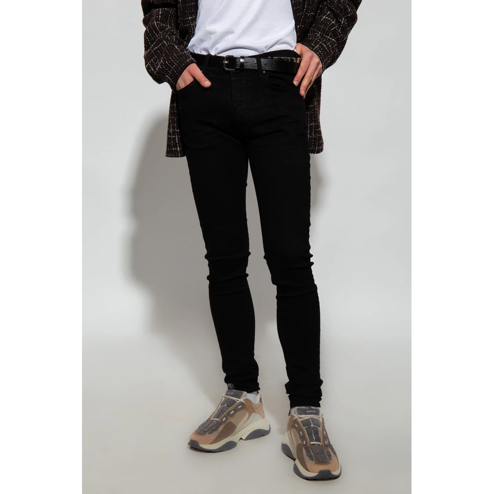 Amiri Stack Skinny Jeans Black 7 Amiri Stack Skinny Jeans Black - Image 5