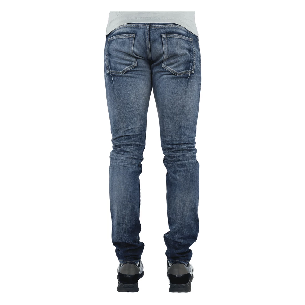Balmain Selvedge Slim Jeans-Vi Blue 4 Balmain Selvedge Slim Jeans-Vi Blue - Image 2