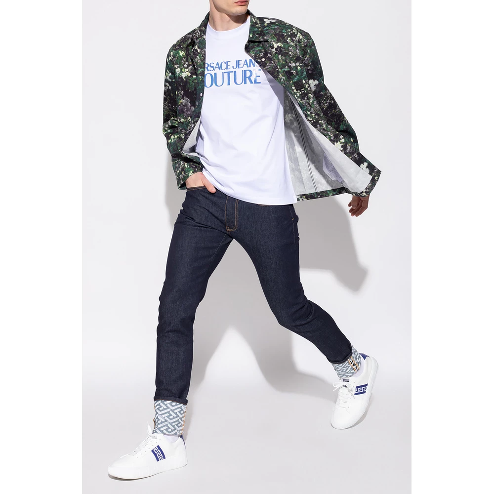 Versace La Greca Jeans Blue 4 Versace La Greca Jeans Blue - Image 2