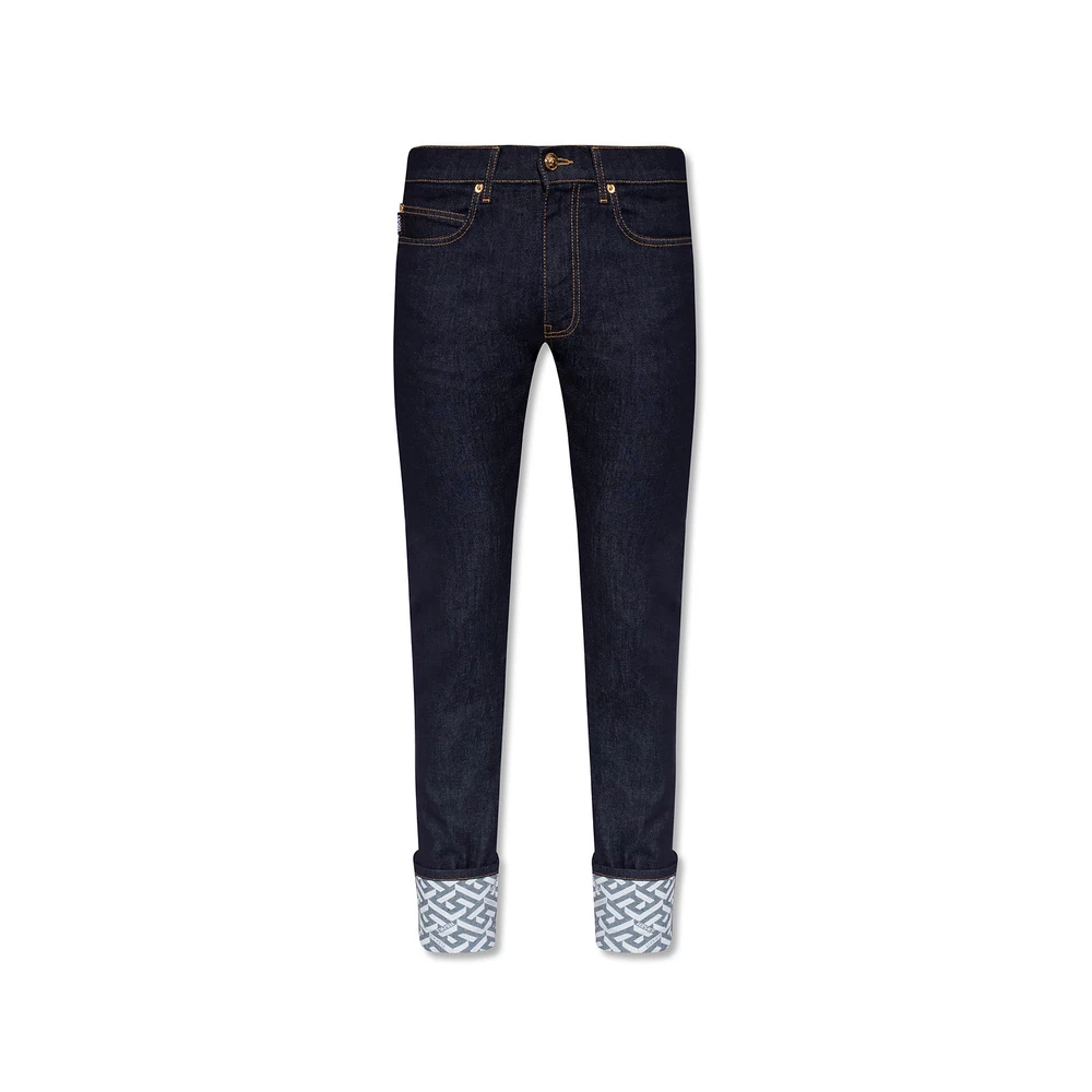 Versace La Greca Jeans Blue 5 Versace La Greca Jeans Blue - Image 3