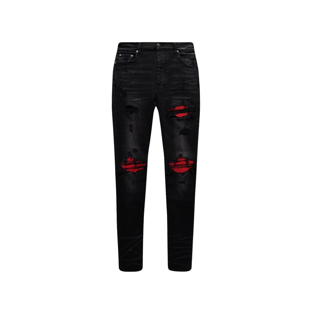 Amiri Jeans With Vintage Effect Black 6 Amiri Jeans With Vintage Effect Black - Image 4