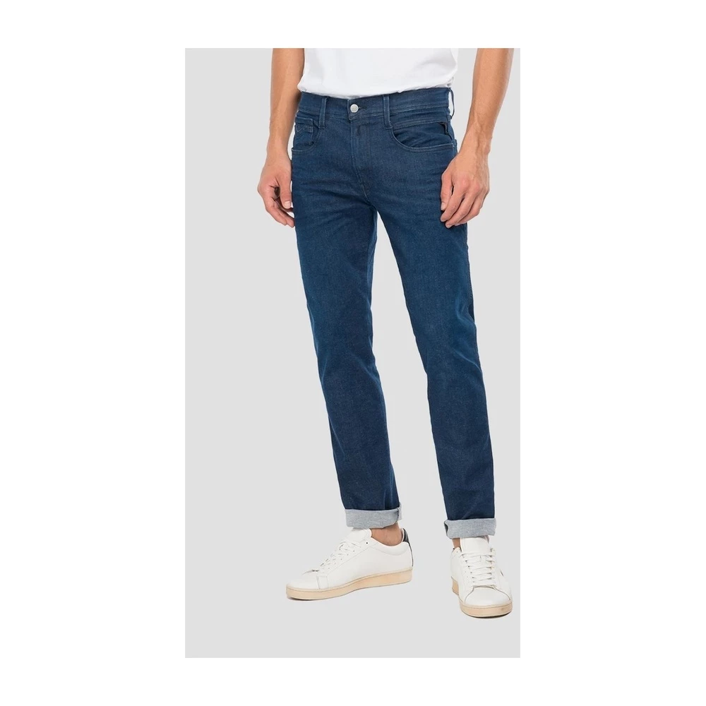 Replay Hyperflex Stretch Jeans M914y 034 661xi30 007 Blue 3 Replay Hyperflex Stretch Jeans M914y 034 661xi30 007 Blue