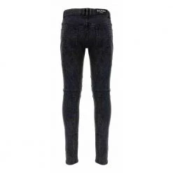 Balmain Jeans With Logo Gray -miinto nettbutikk unnamed file 652